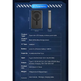 پاوربانک اوفی مدل MagSafe PB-08 22.5W ظرفیت 10000 میلی آمپر ساعت